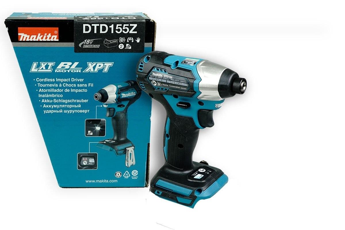 MÁY VẶN VÍT DÙNG PIN 18V MAKITA DTD155Z - HÀNG CHÍNH HÃNG