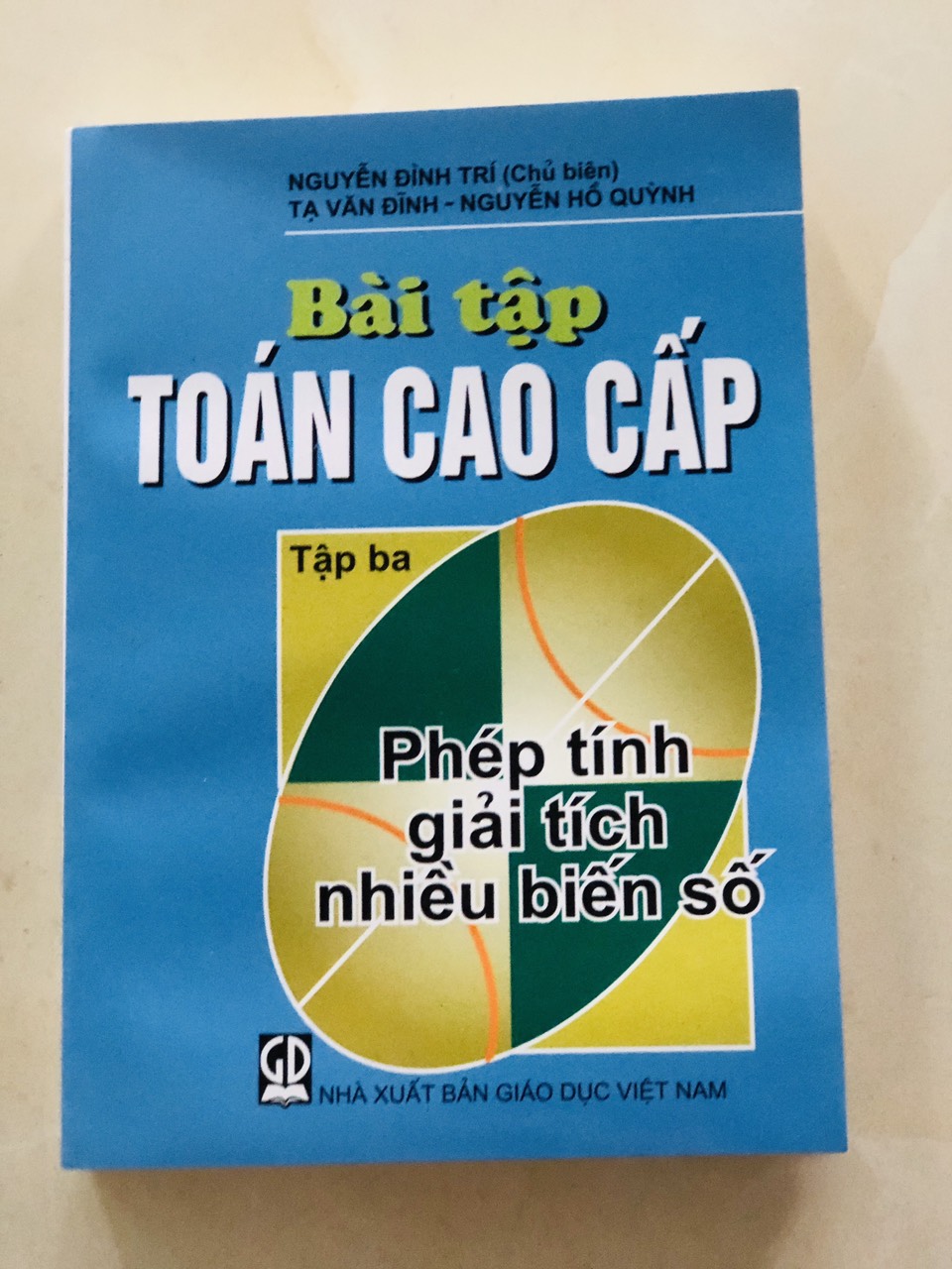 Sách - Bài Tập Toán Cao Cấp, Tập 3: Phép Tính Giải Tích Nhiều Biến Số (DN)