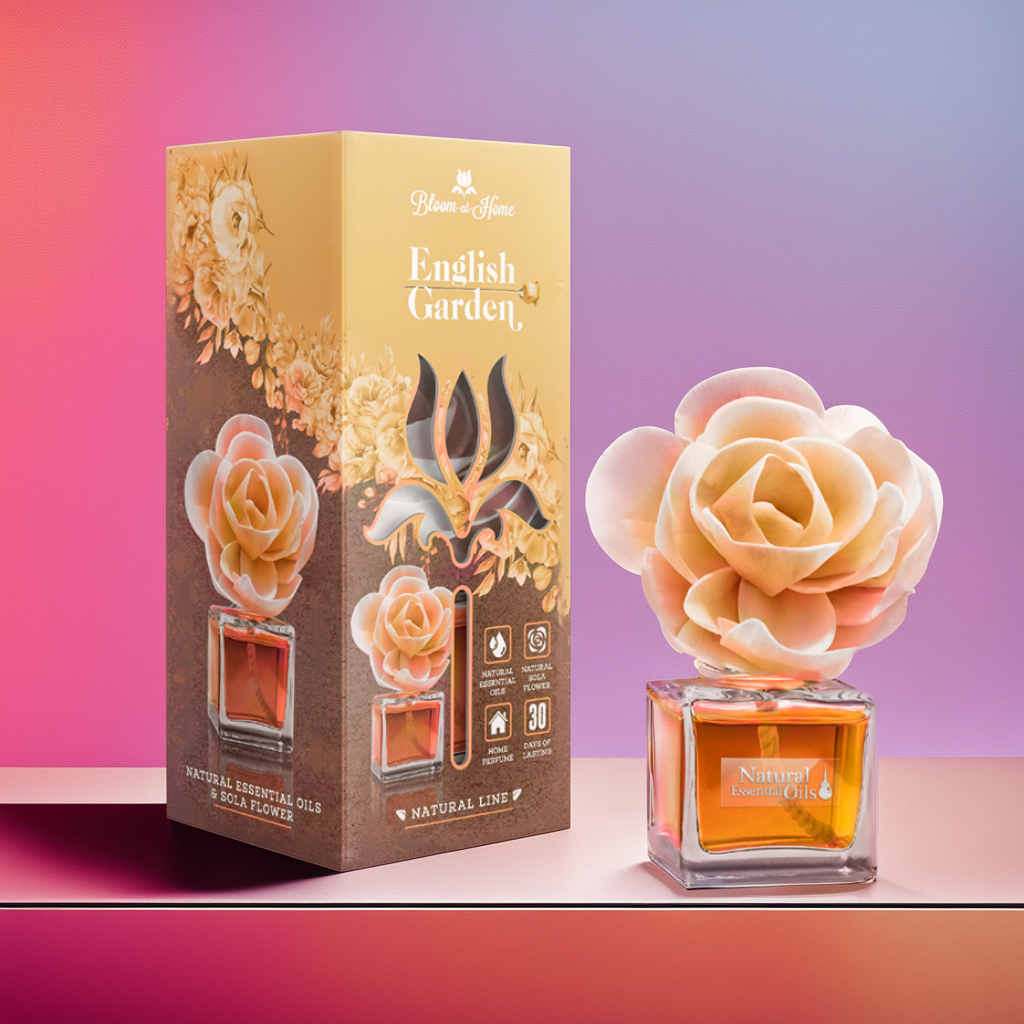 Nước hoa thơm phòng Bloom At Home Elix - Hương Vườn Hoa - 100ml nhập khẩu từ Ba Lan - Hương hoa tự nhiên, lưu hương lâu, an toàn