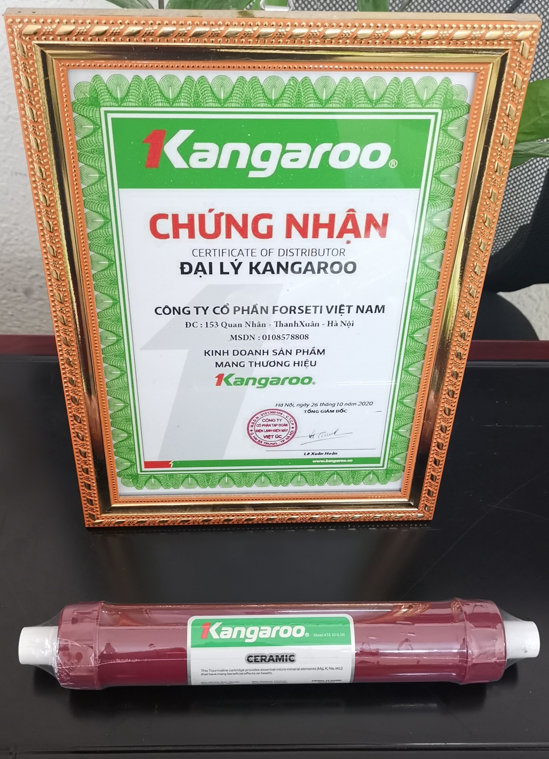 Combo 3 lõi lọc tạo khoáng Kangaroo 567 (Nano, Ceramic, Alkaline) - Hàng chính hãng