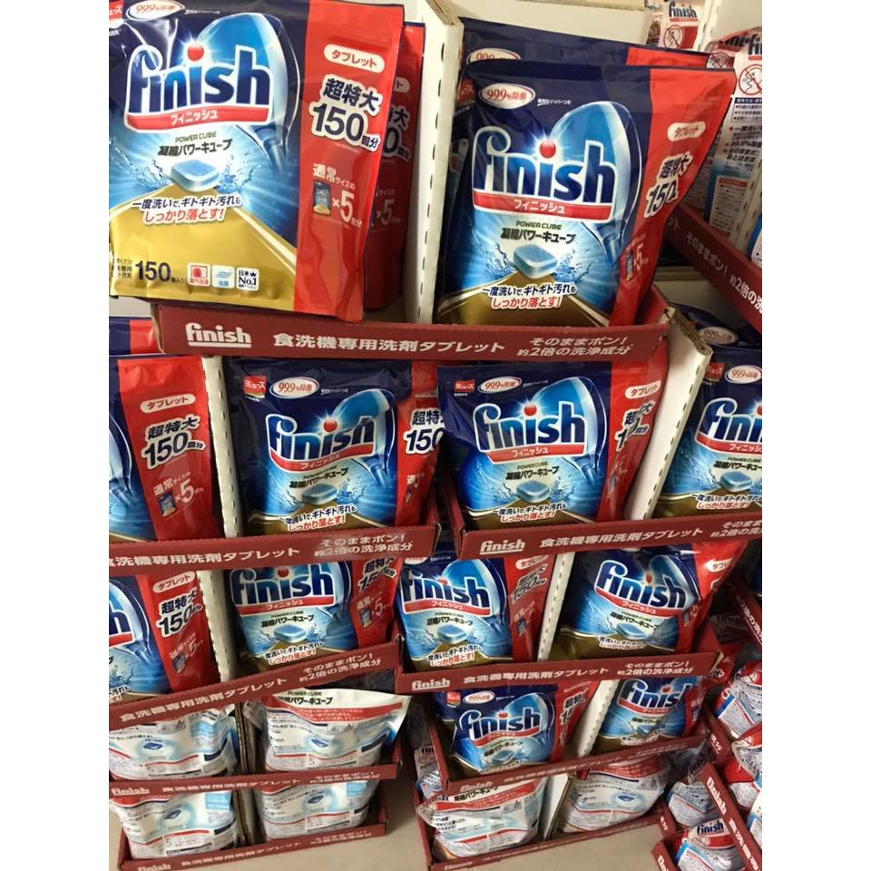 Viên rửa bát Finish Classic mẫu mới