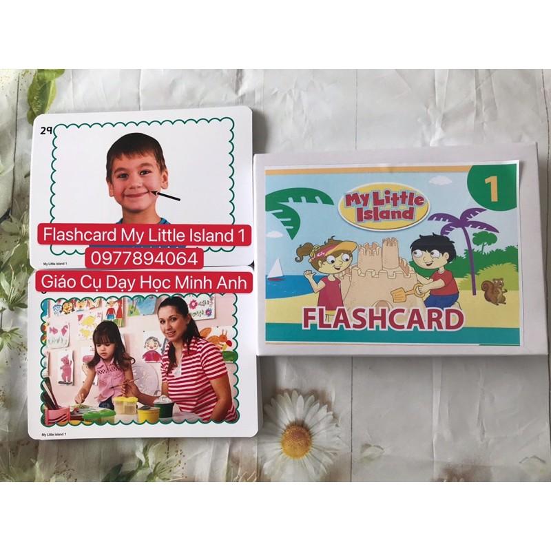 Flashcards My little Island 1️48 thẻ thiết kế hai mặt siêu đẹp