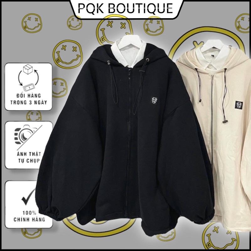 Áo Khoác Nỉ Form Rộng ICON CHÚ BÒ ulzzang unisex