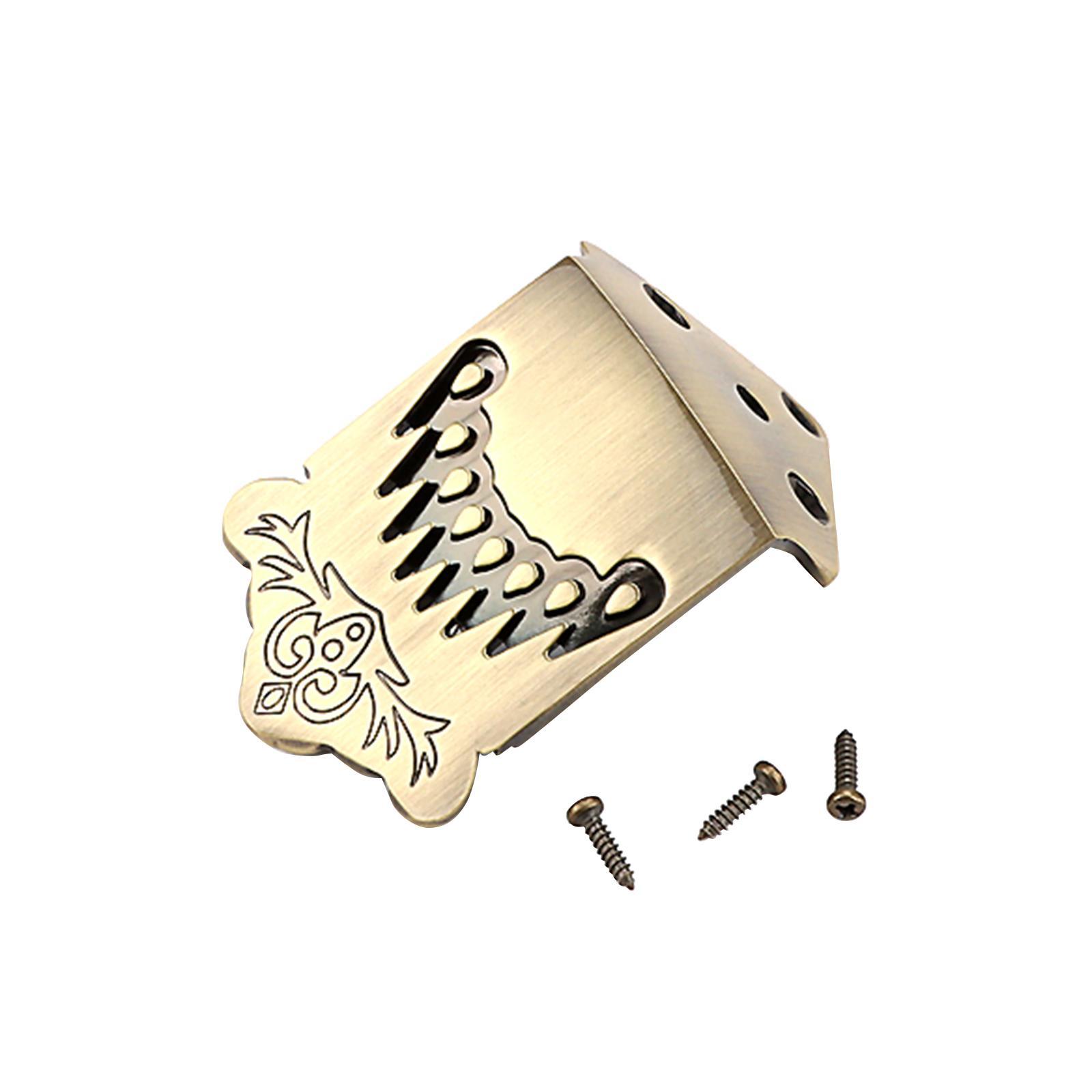Mandolin Tailpiece, 8 String Mandolin Part, 8 String Mandolin Tailpiece, Mandolin Metal Bridge for Repairing, Show, Replacement Replace Accessory