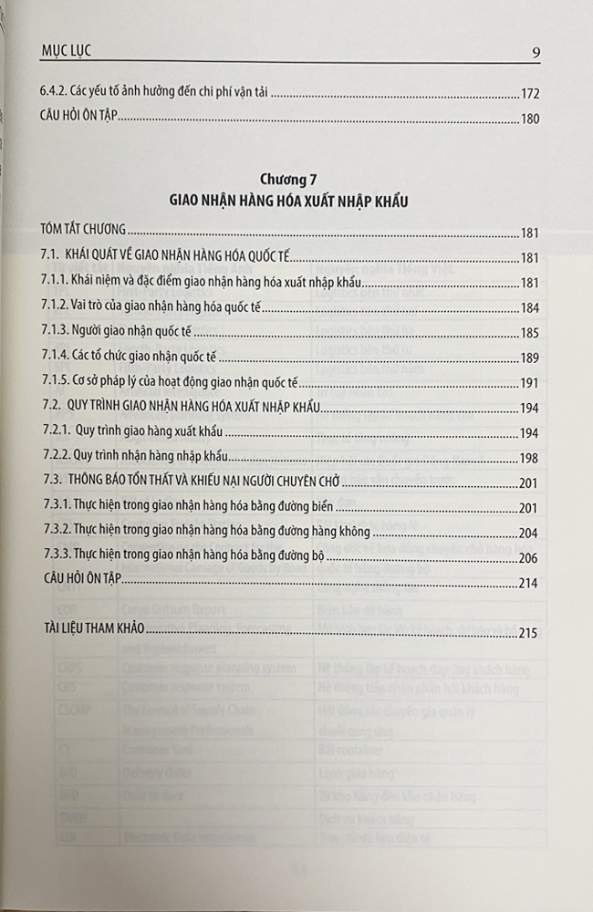 Sách - Giáo trình logistics