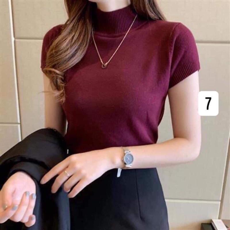 QC243 ÁO LEN NGẮN TAY