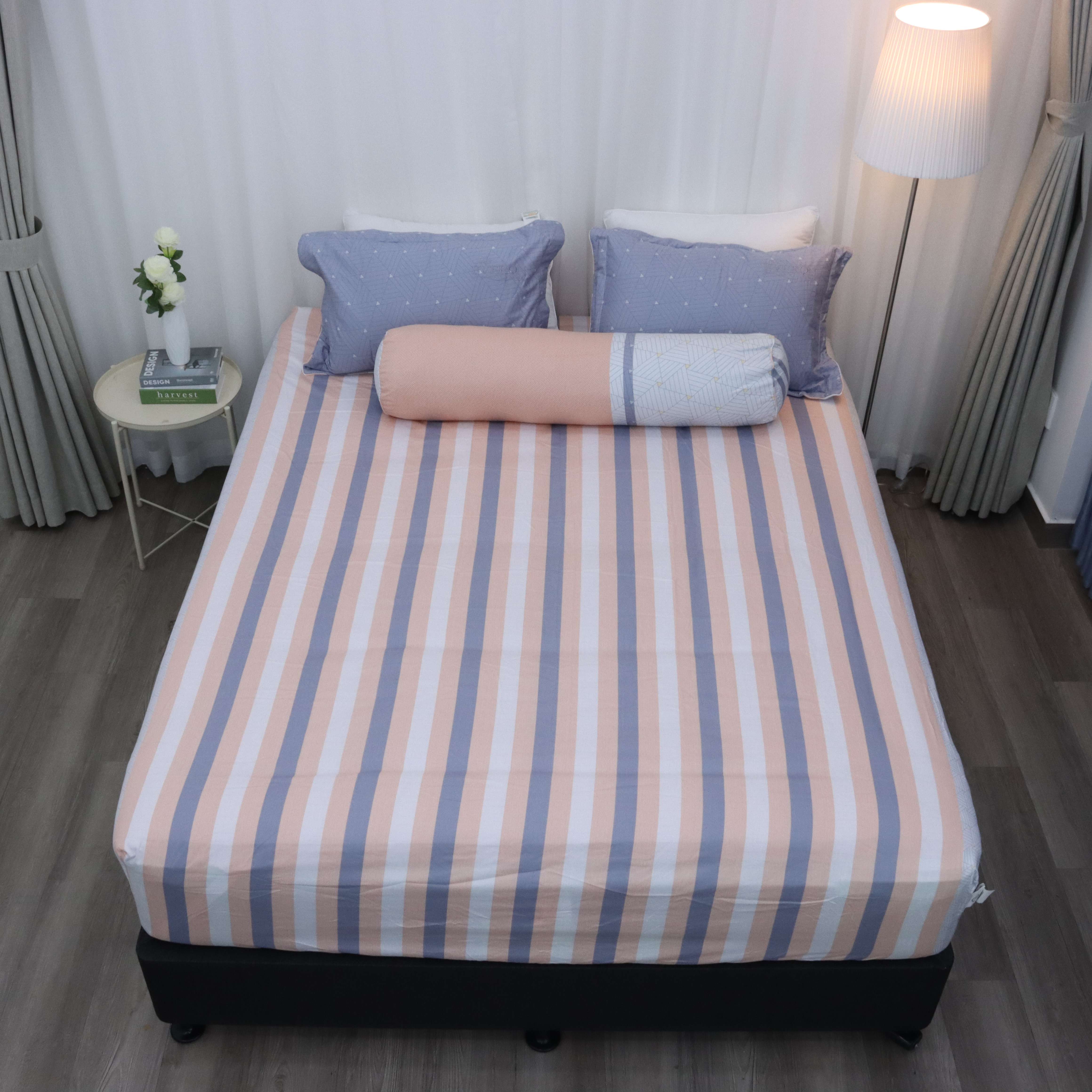 Bộ ga giường Everon Lite ELCP 204  Cotton (4 món)