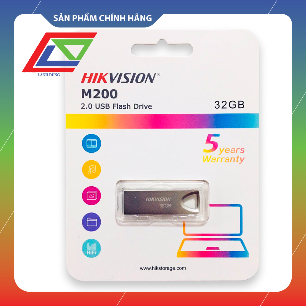 USB Hikvision M200 32G - Hàng chính hãng