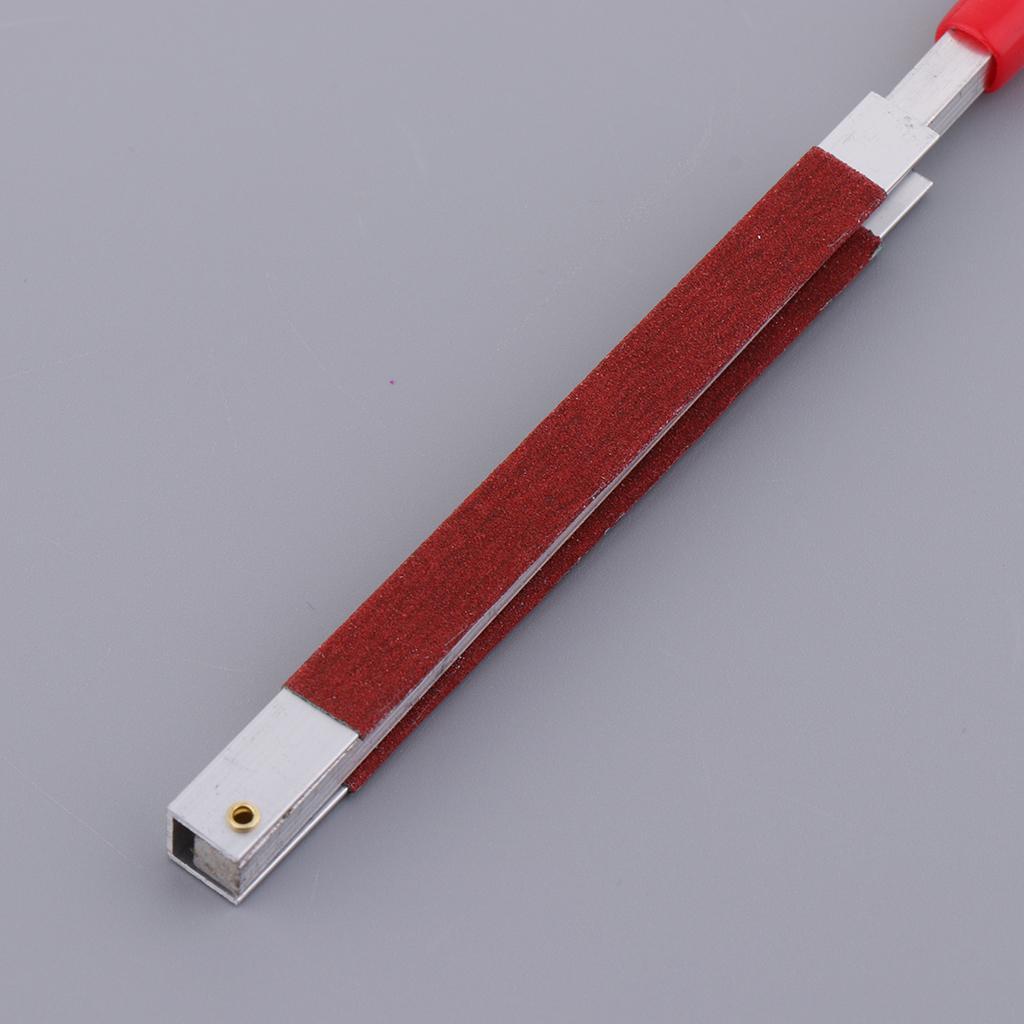 3x Sand Paper Sticks Holder Polishing Tool Kit for Woodworking Crafts Tools