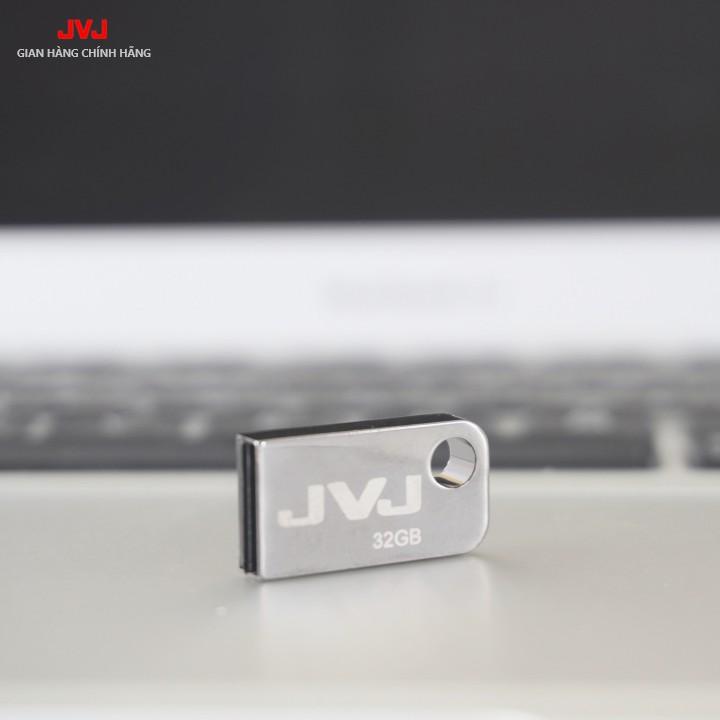 USB 64Gb/32Gb/16Gb 2.0 JVJ FLASH S2 siêu nhỏ vỏ kim loại -  tốc độ 100MB/s chống nước chống nhiệt - Hàng Chính Hãng