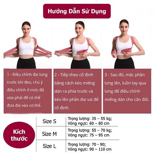 Hình ảnh Đai bảo vệ vòng 1 chống gù lưng và nâng ngực khi tập nhảy dây và thể dục - chính hãng dododios