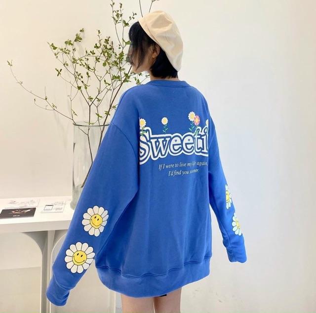 Áo Khoác Cardigan Sweetie Chất Nỉ Bông Mịn Đẹp Form rộng Unisex Nam Nữ Couple