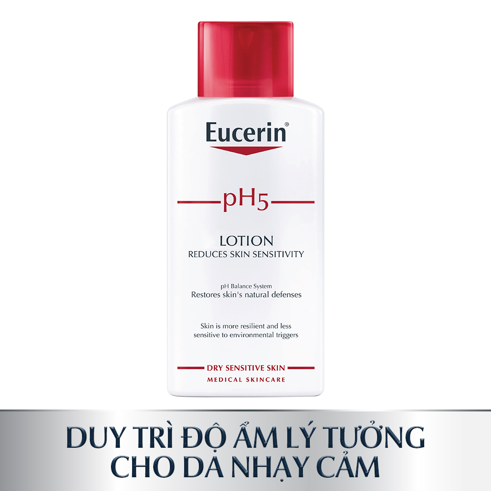 Sữa dưỡng thể cho da nhạy cảm Eucerin pH5 Lotion 250ml