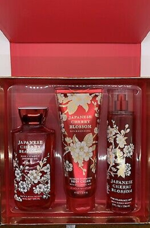 Giftset Bath and Body Works Japanese Cherry Blossom 3 món - Happy Mother's Day