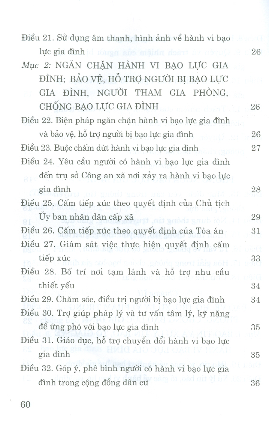 Luật Phòng, Chống Bạo Lực Gia Đình (Bản in năm 2023)