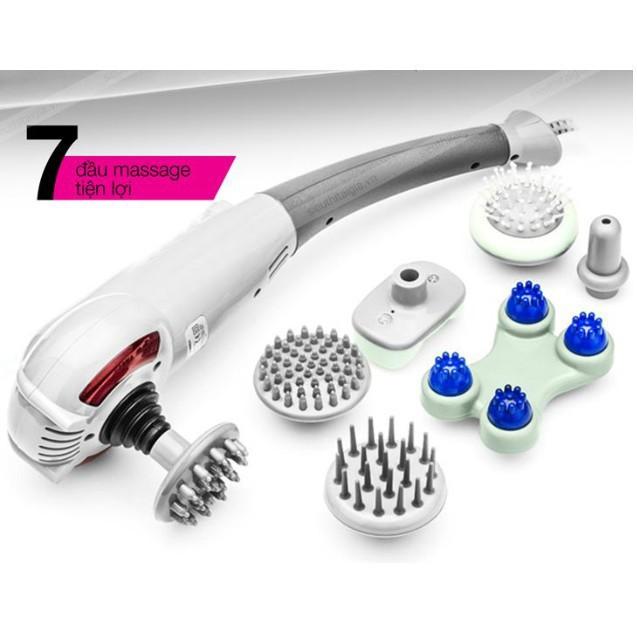 Máy massage cầm tay 7 đầu với 7 chức năng