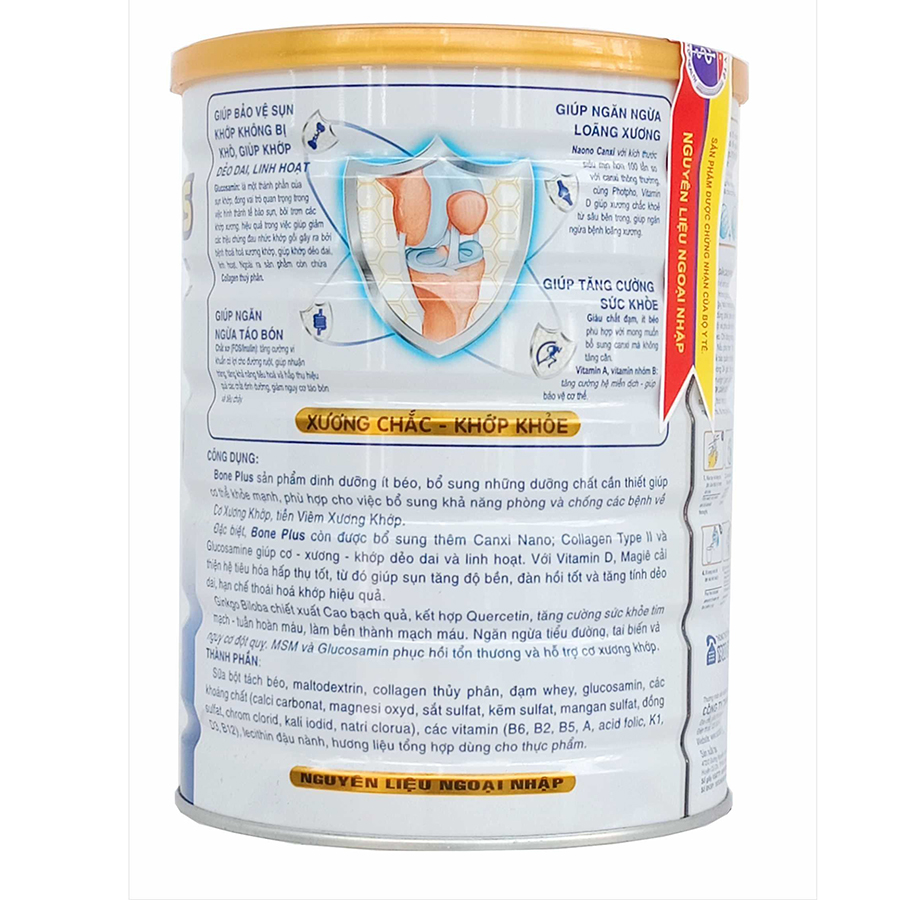 Sữa bột Bone Plus dinh dưỡng cơ xương khớp Sunbaby SBTC2019