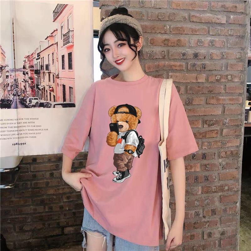 Áo Unisex,áo phông in Gấu cực đẹp cho nam nữ