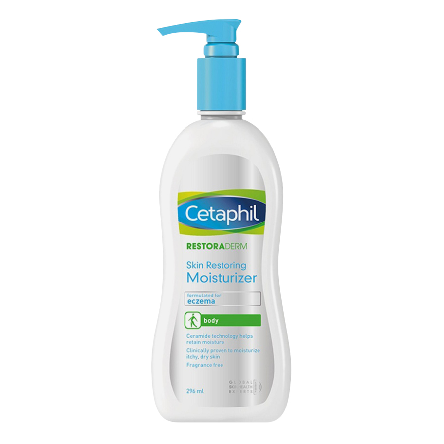 Kem Dưỡng Ẩm Cho Da Nhạy Cảm Cetaphil Restoraderm Body Moisturizer (295ml) - 3499320003919,8771209044479