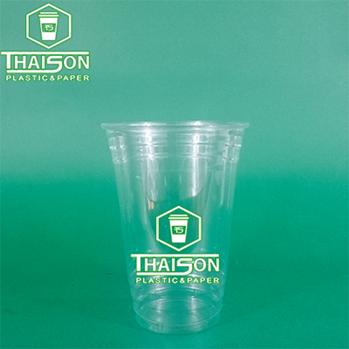 Ly Nhựa PET Nắp Cầu 650ml Được In Thương Hiệu Theo Yêu Cầu Cho Quán Trà Sữa, Cà Phê, Sinh Tố