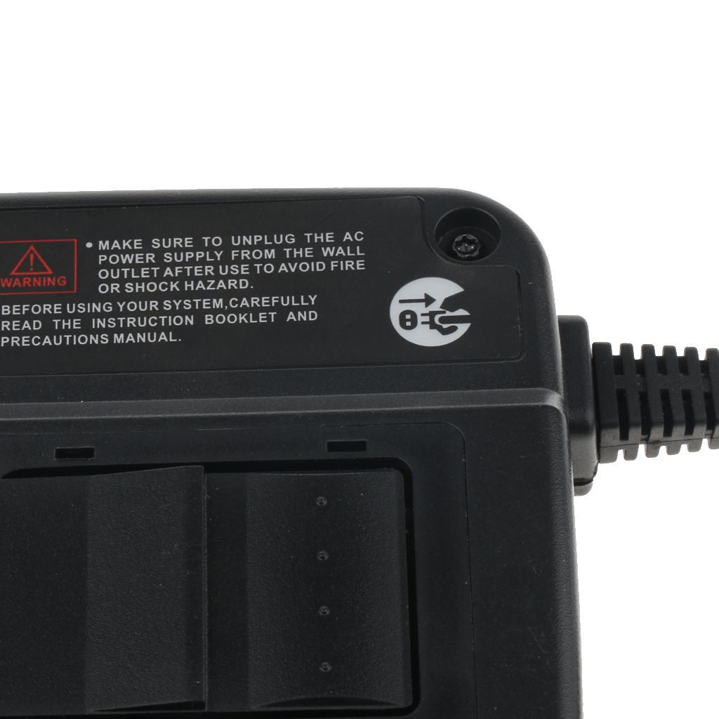 For Nintendo N64 AC Adapter Power Supply Unit Brick Replacement Part Black