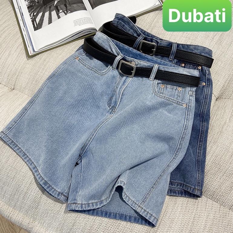 QUẦN SHORT SỌT JEAN LỬNG KIỂU NGỐ NỮ ỐNG SUÔNG RỘNG LƯNG CAO NÂNG MÔNG HÀN QUỐC HOT TREND 2022 - DUBATI FASHION