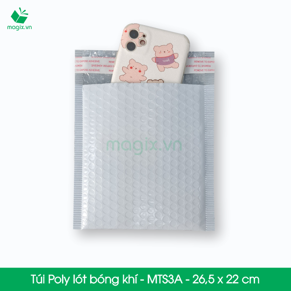 MTS3A - 26.5x22 cm - 25 Túi chống sốc bọc bóng khí