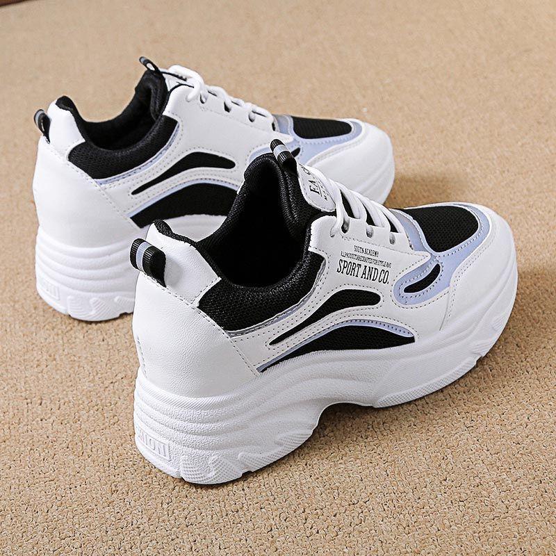 Giày sneaker nữ HAPLI Sport Andco đế cao 8cm kiểu dáng thể thao phong cách mới , Hot trend