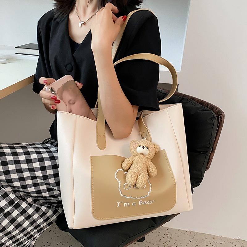 Túi xách nữ công sở LOLI 88 tote da pu để vừa A4 kẹp nách đeo vai đi học đi chơi thời trang giá rẻ - TXCS42