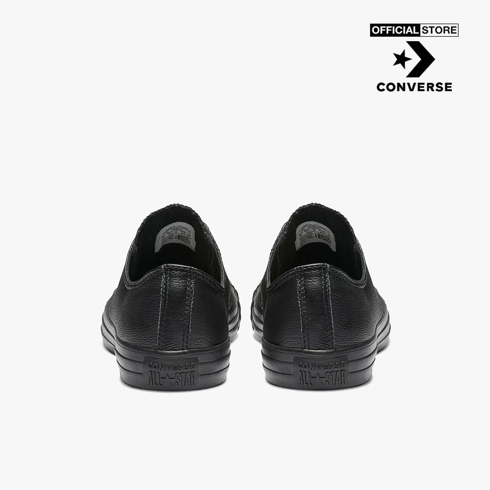 CONVERSE - Giày sneakers cổ thấp unisex Chuck Taylor All Star Mono Leather 135253C