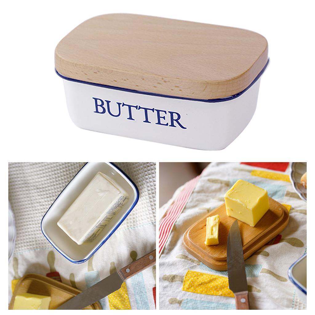Butter Dish with Lid Freshness Multifunctional Storage for Counter Butter