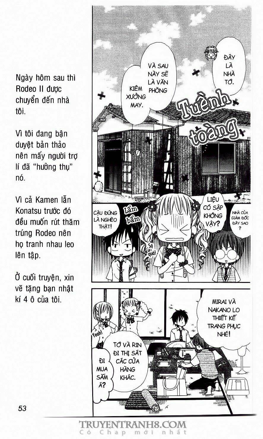 tiệm thời trang, love cotton chapter 2 23