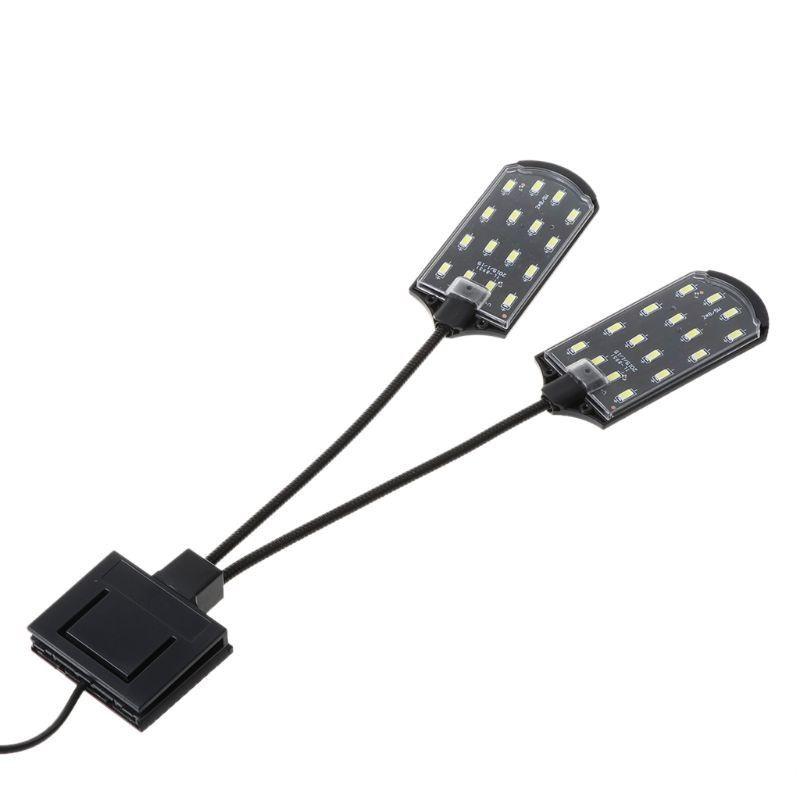 Đèn LED đôi tiện lợi cho hồ thủy sinh, hồ cá