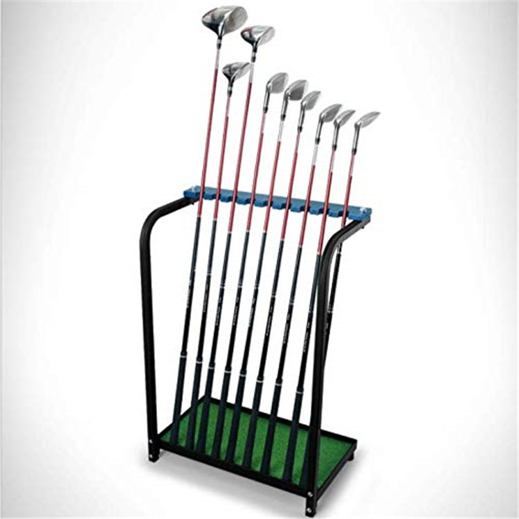 Giá đỡ gậy golf loại khung thép cài được 9 gậy chắc chắn GG022