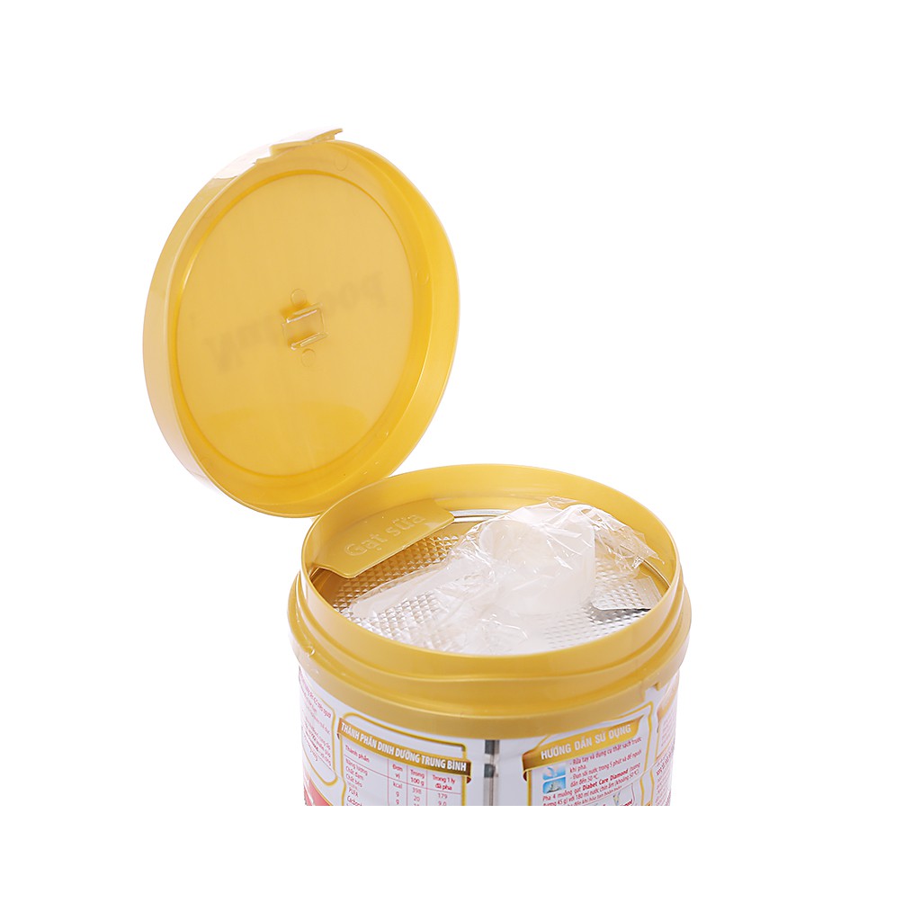 3 Hộp Sữa cho người bị bệnh tiểu đường, đái tháo đường: Nutifood DiabetCare Gold 900 Gr