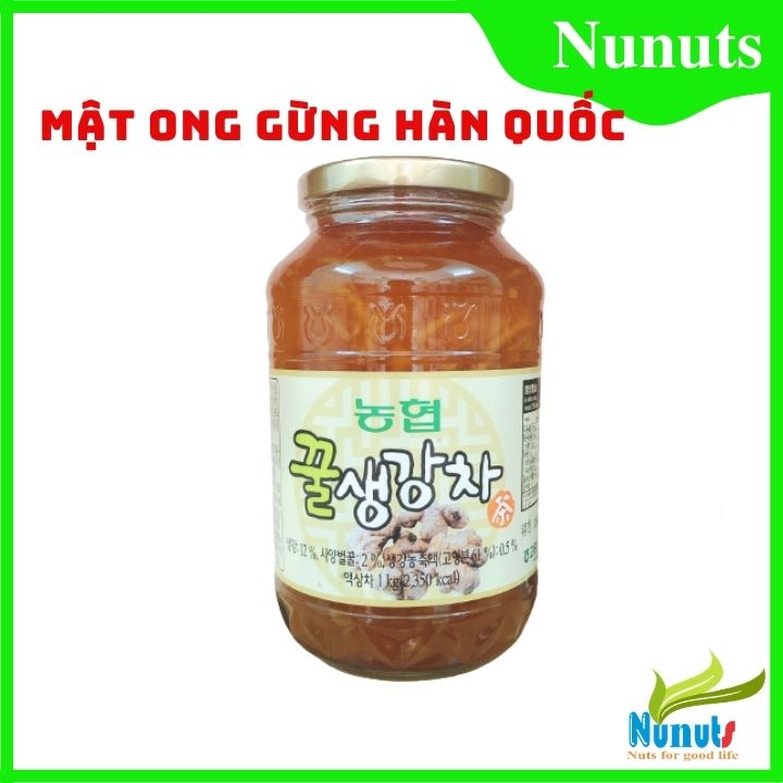 Mật ong chanh, gừng Citron Honey Tea Korea cao cấp 1kg Hàn Quốc