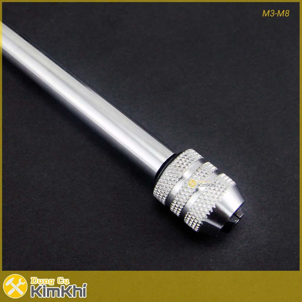 Tay quay taro tự động cỡ mũi M3-M8 dài 245mm