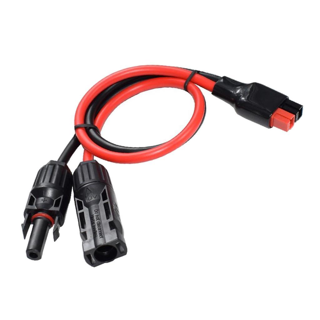 Solar Panel Extension Cable Wire Connector 10 AWG 45A