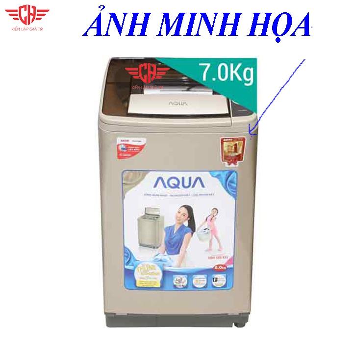 miếng dán máy giặt Tem dán máy giặt sanyo tranh tranh trí máy giặt tem trang tri máy giặt (tặng keo dán)