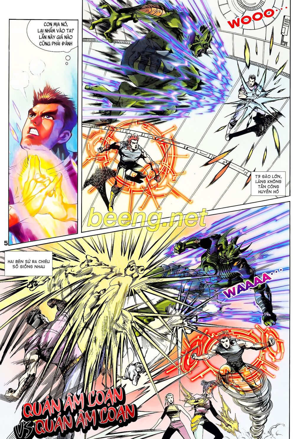 long hổ 5 thế chapter 110 5