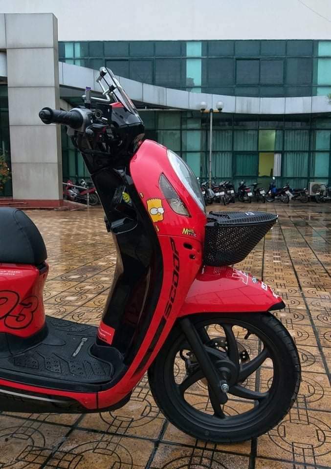 Rổ xe scoopy 110 đời 2016-2021