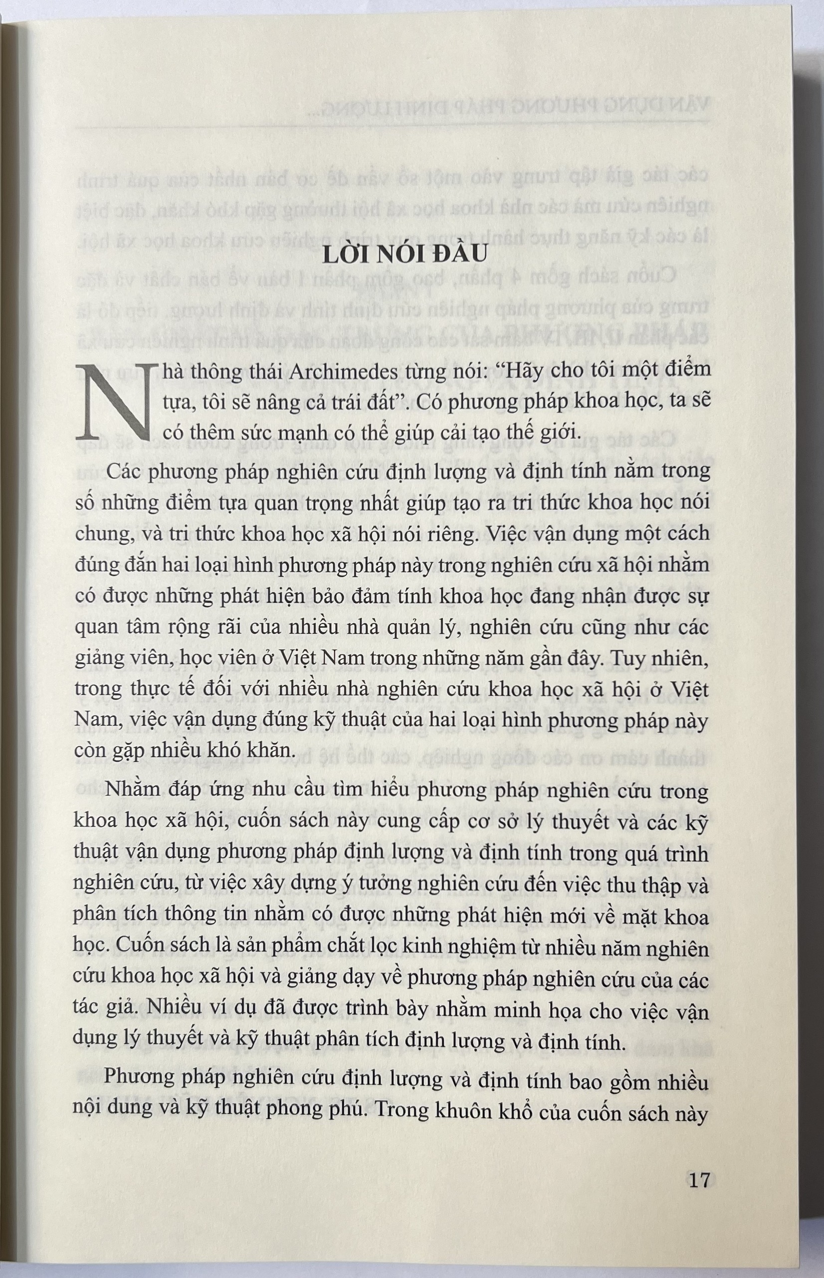 Sách - Vận Dụng Phương Pháp Định Lượng Và Định Tính Trong Nghiên Cứu: Từ Hình Thành Ý Tưởng Đến Phát Hiện Khoa Học