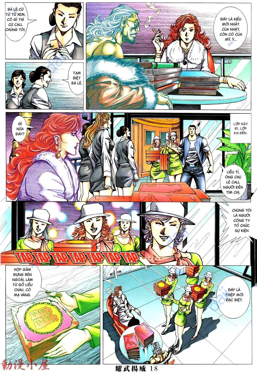 diệu võ dương oai chapter 390 16