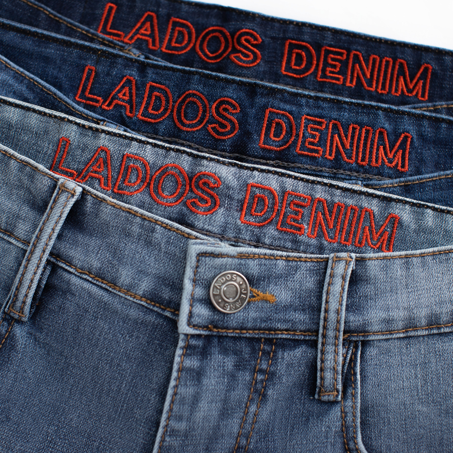 Quần short jeans nam cao cấp LADOS 4090 vải dày đẹp, không bay màu, năng động, dễ phối đồ