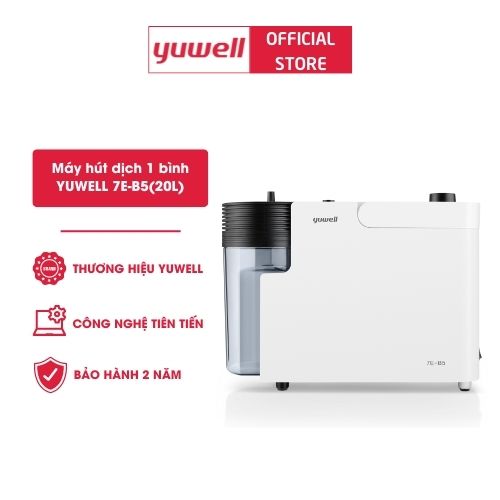 Máy Hút Dịch 1 Bình Công Suất Lớn YUWELL 7E-B5 (20L)