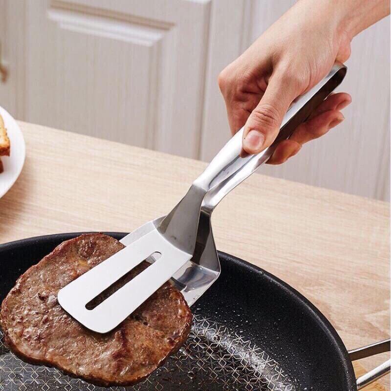 Kẹp gắp thức ăn Inox