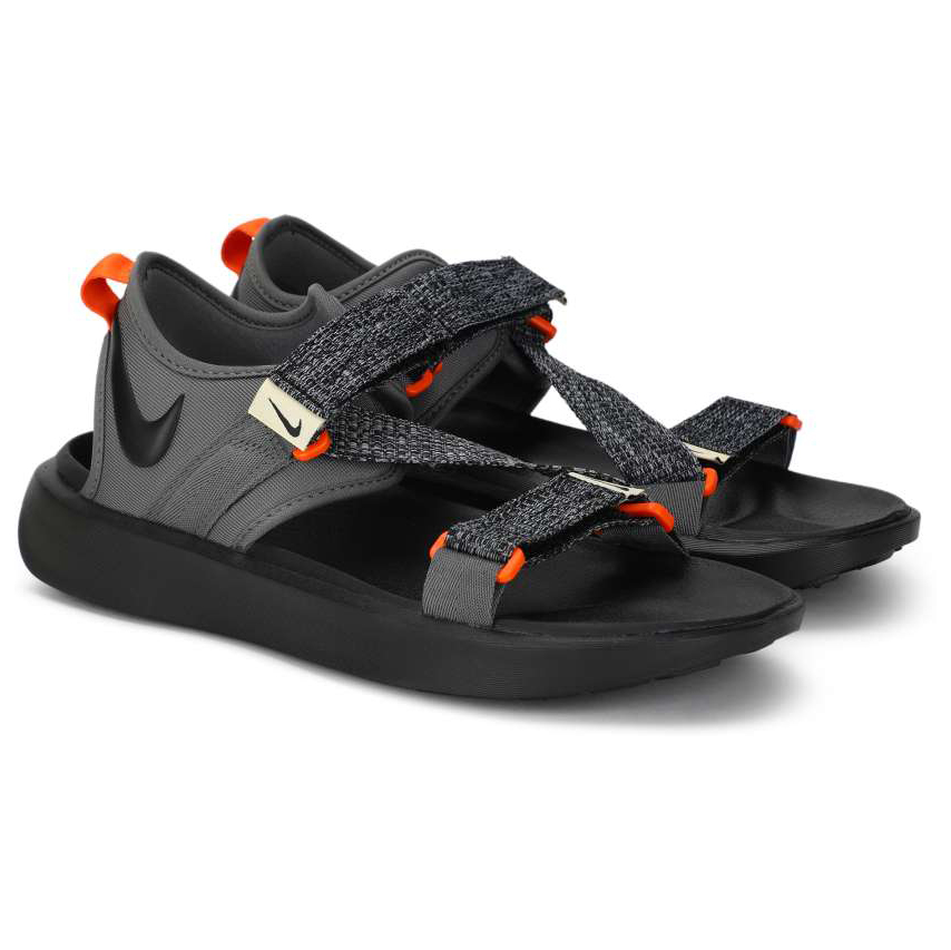 Dép thời trang nam NIKE VISTA SANDAL - SMOKE GREY/BLACK-SAFETY ORANGE-TEAM GOLD - 7 US