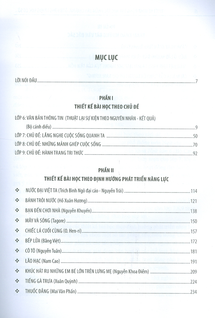 Thiết Kế Hoạt Động Dạy Học Tác Phẩm Văn Chương Ở Trường Trung Học Cơ Sở Theo Định Hướng Phát Triển Năng Lực