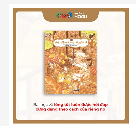 Truyện Ehon bé 3-4-5 tuổi - Tiệm Bánh Mì lừng danh