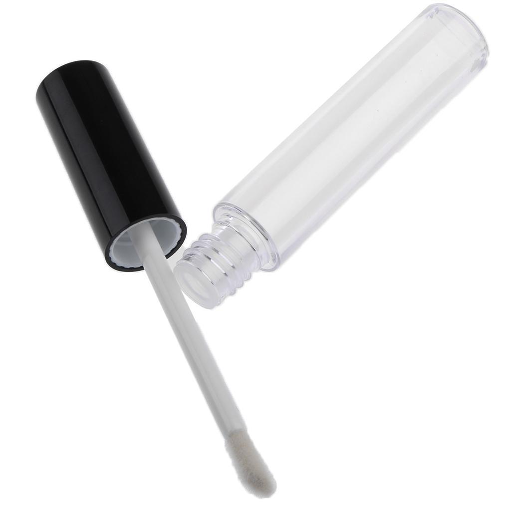4 Pieces 10ml Empty Liquid Eyeliner Bottles Tube Lip Gloss Oil Container